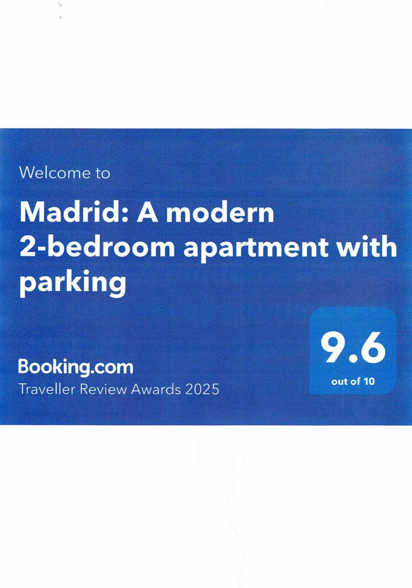 Madrid: A Modern 2-Bedroom Apartment With Parking София Экстерьер фото